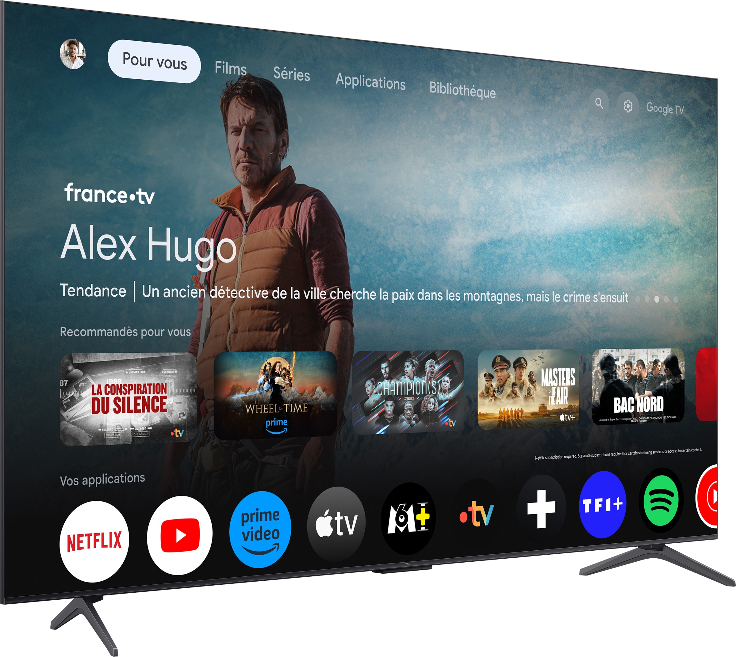 TV Mini LED 4K 215 cm TCL - 85C61K TV Mini LED 4K 215 cm TCL - 85C61K