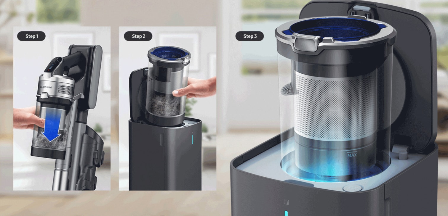Accessoire aspirateur SAMSUNG filtration HEPA Moteur Pulse Jet - CLEANSTATIONNOIR Accessoire aspirateur SAMSUNG filtration HEPA Moteur Pulse Jet - CLEANSTATIONNOIR