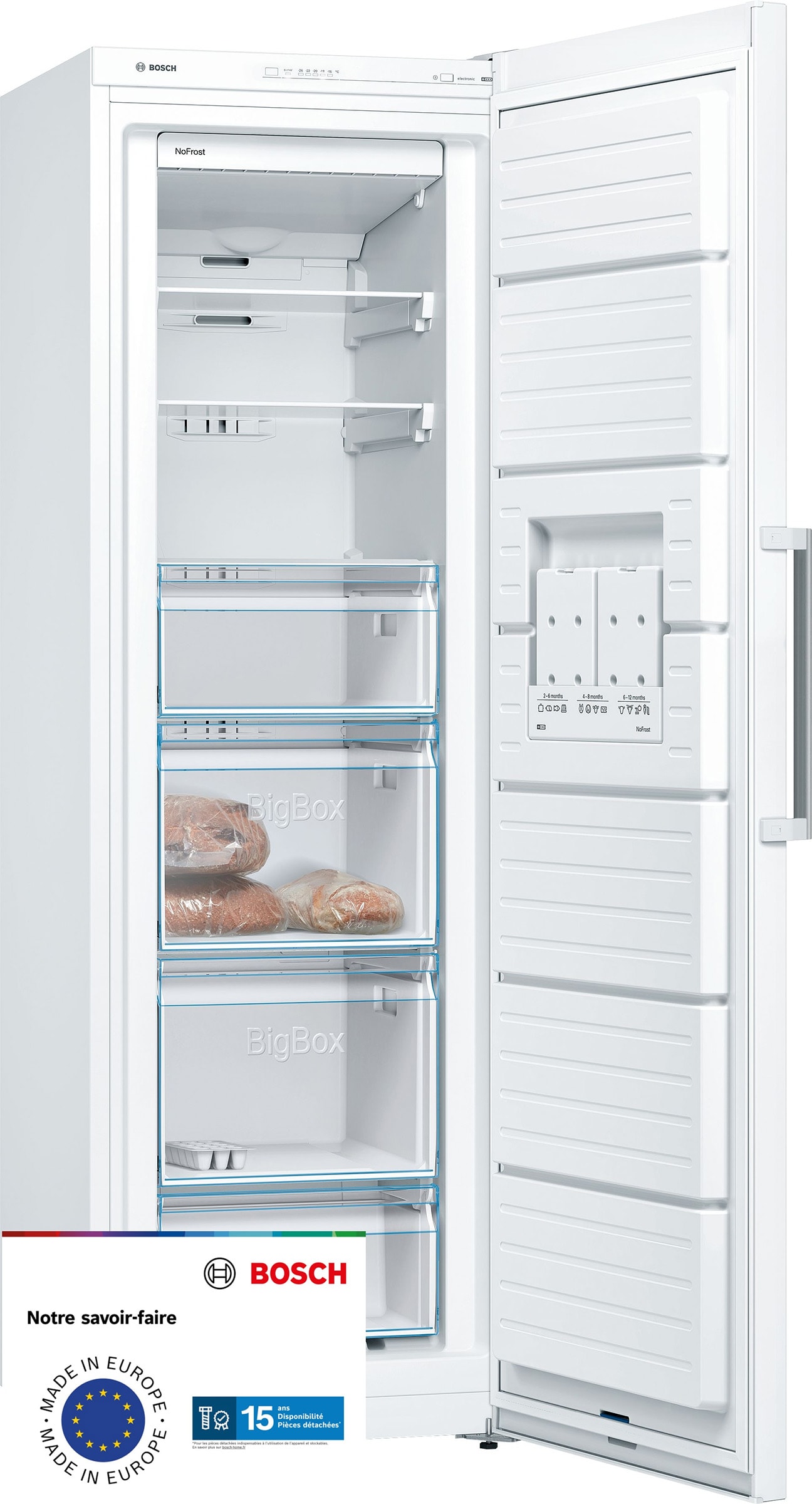 Congélateur armoire BOSCH - GSN36CWEP Congélateur armoire BOSCH - GSN36CWEP