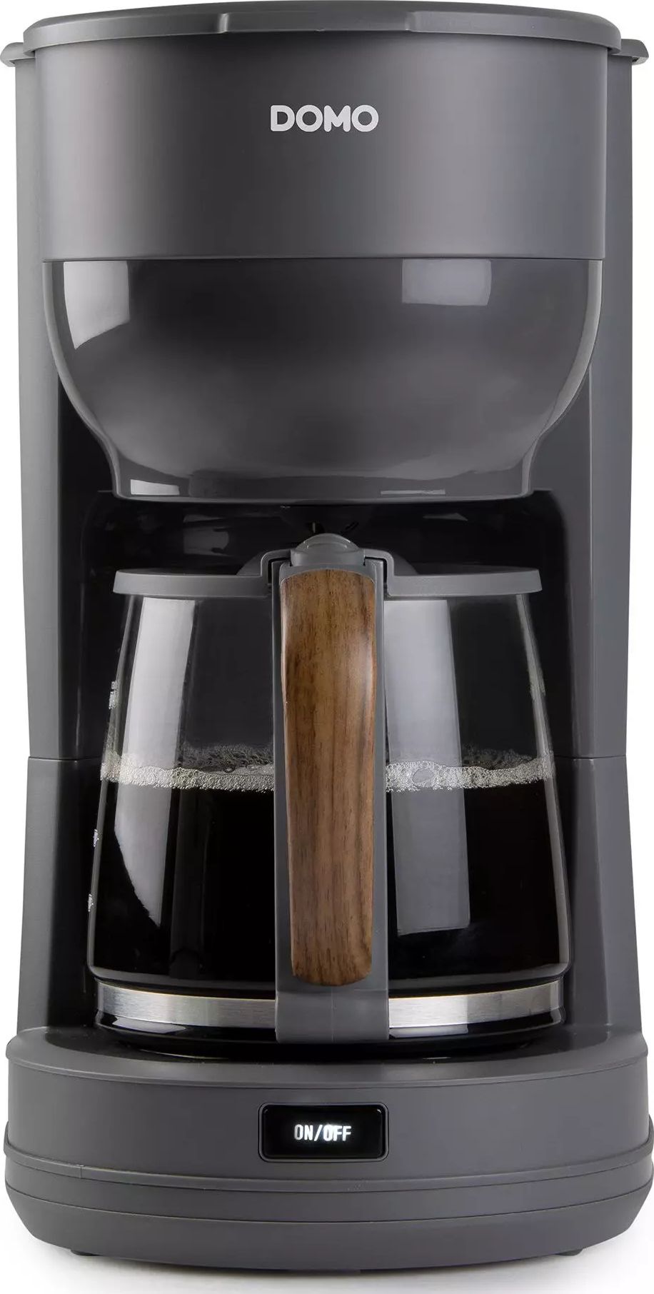 Cafetière DOMO 1000W 1,25L 10 tasses Gris DO754K