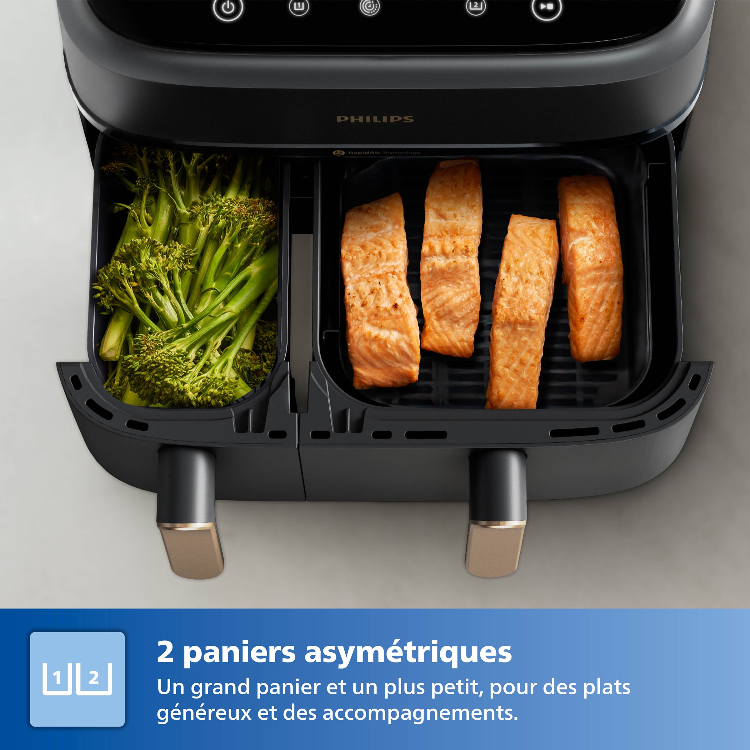 Friteuse à air chaud PHILIPS Série 3000, Airfryer, 9L - NA352/04 Friteuse à air chaud PHILIPS Série 3000, Airfryer, 9L - NA352/04