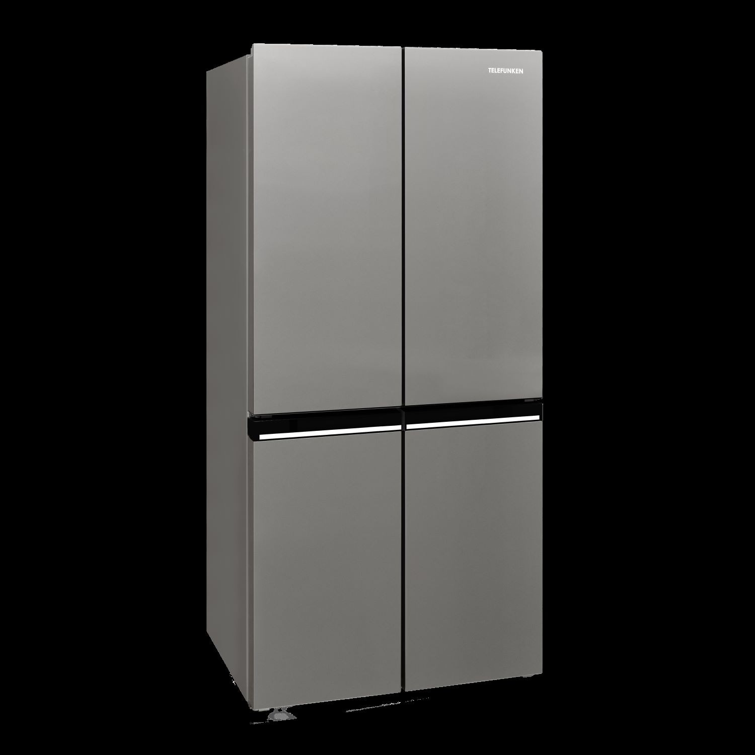 TELEFUNKEN Réfrigérateur 4 portes 488L Inox - R4P488X