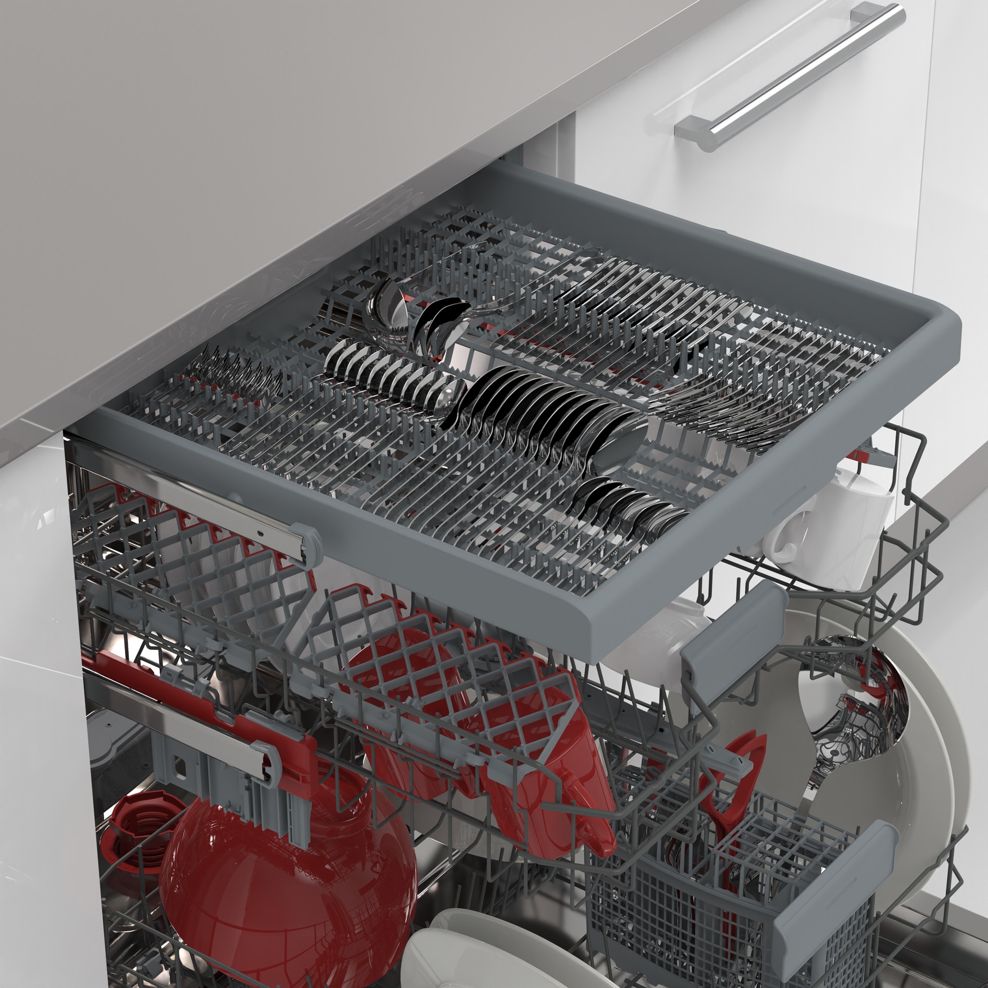 SHARP Lave vaisselle tout integrable 60 cm 15 couverts - QWNI22I45EX