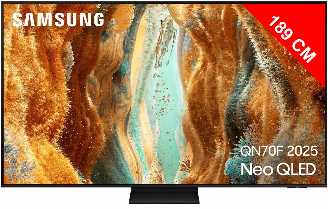 TV Neo QLED 4K 189 cm SAMSUNG 75" 4K 144Hz Noir - TQ75QN70F