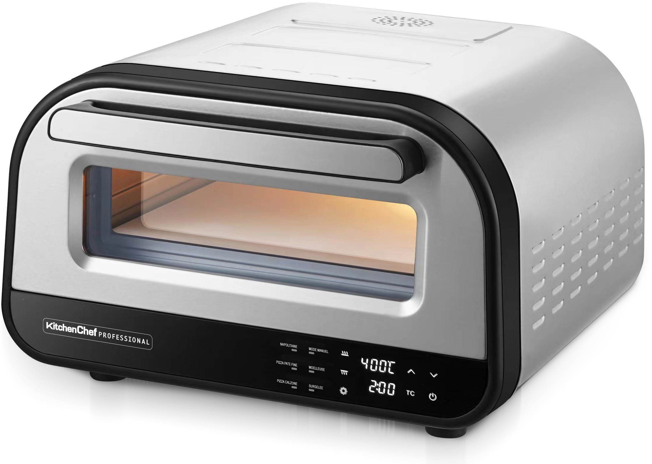 Four à pizza pro KITCHEN CHEF - PIZZAPRO1700 Four à pizza pro KITCHEN CHEF - PIZZAPRO1700