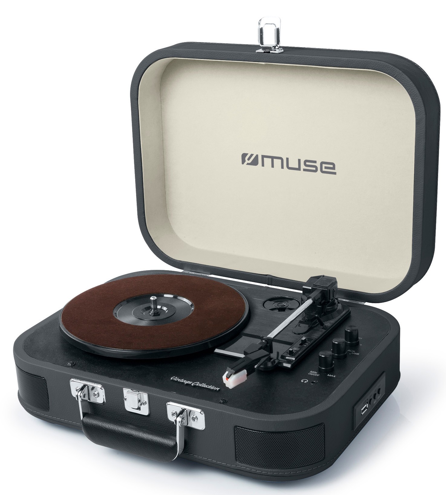 Platine vinyle USB MUSE 2x5W - MT-201DG