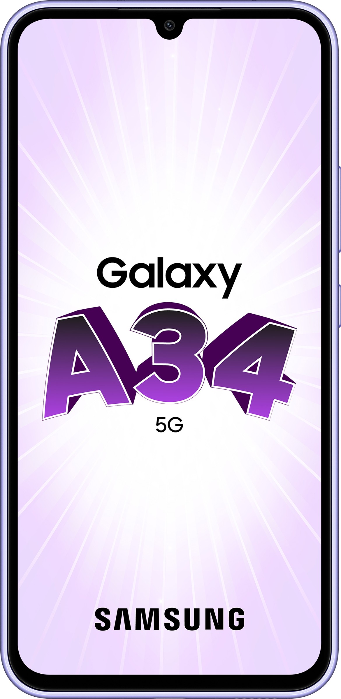 Smartphone SAMSUNG Galaxy A34 5G 128Go Lavande - GALAXY-A34-5G-128-VL Smartphone SAMSUNG Galaxy A34 5G 128Go Lavande - GALAXY-A34-5G-128-VL