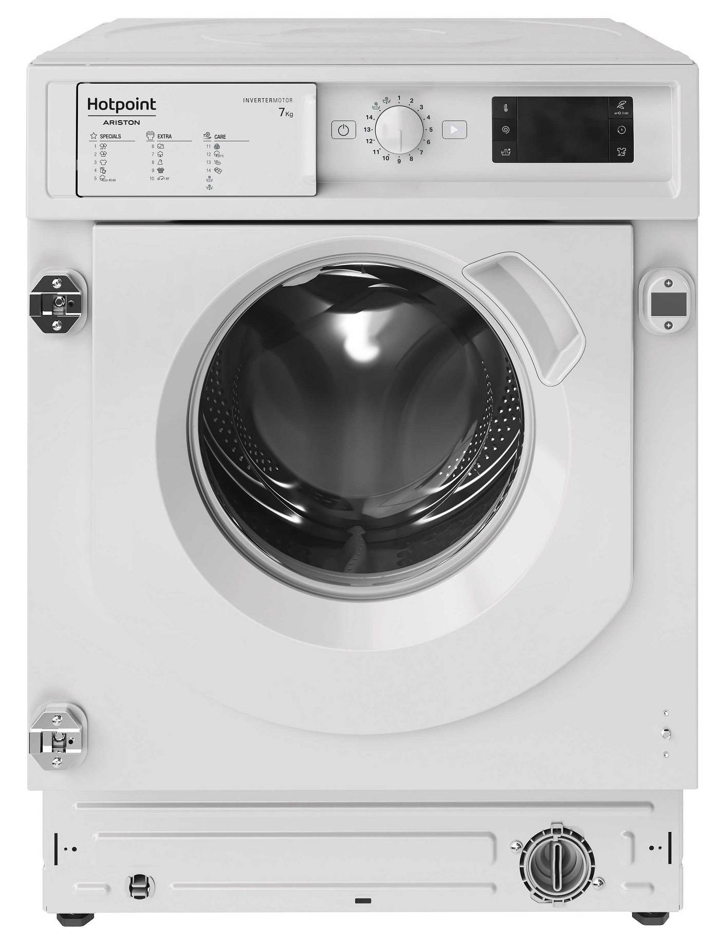 HOTPOINT Lave linge encastrable 16 programmes 1400 trs/mn 7kg  BIWMHG71483EU