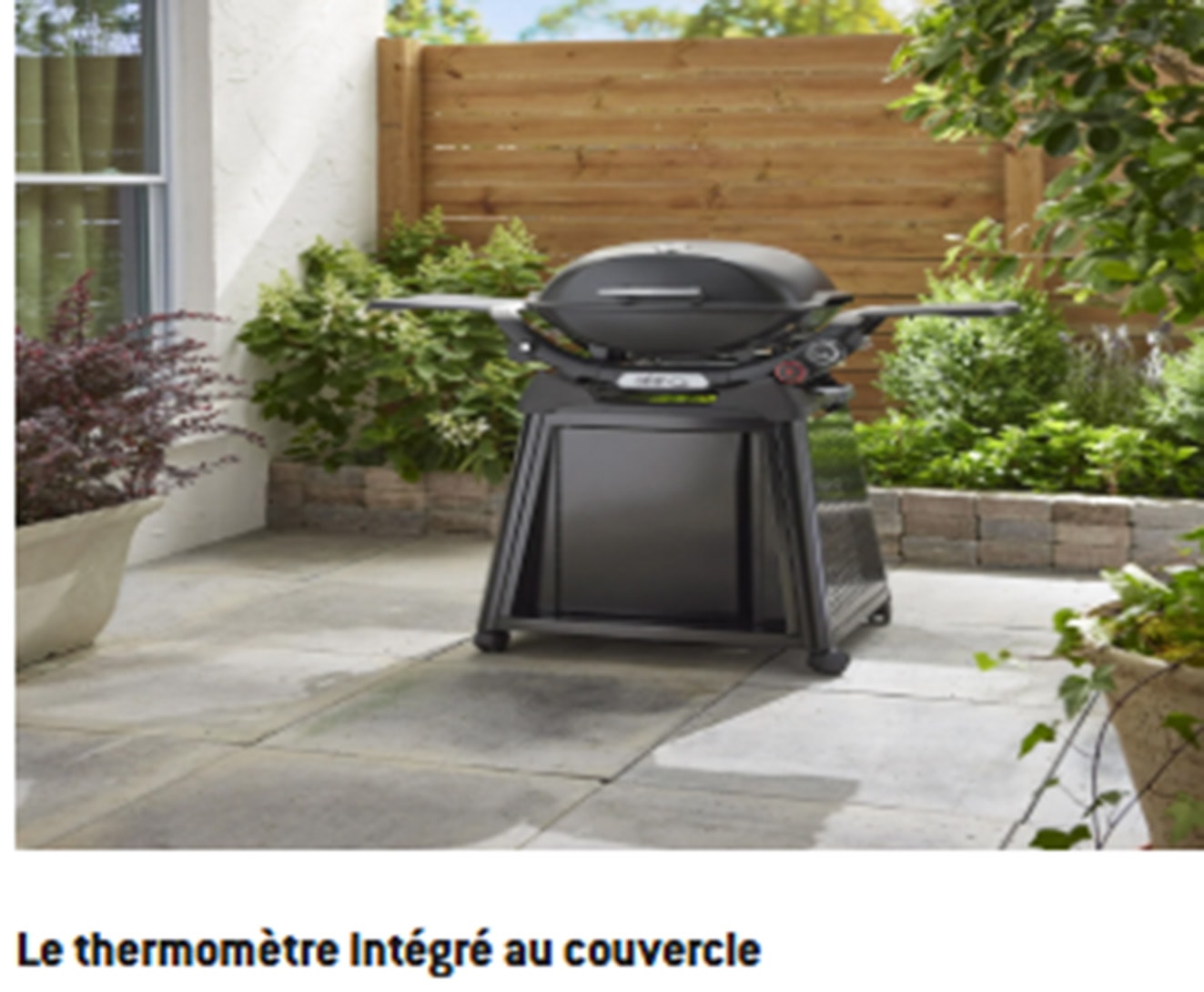 Barbecue gaz WEBER Q1200, Noir - Q1200N-1501072 Barbecue gaz WEBER Q1200, Noir - Q1200N-1501072