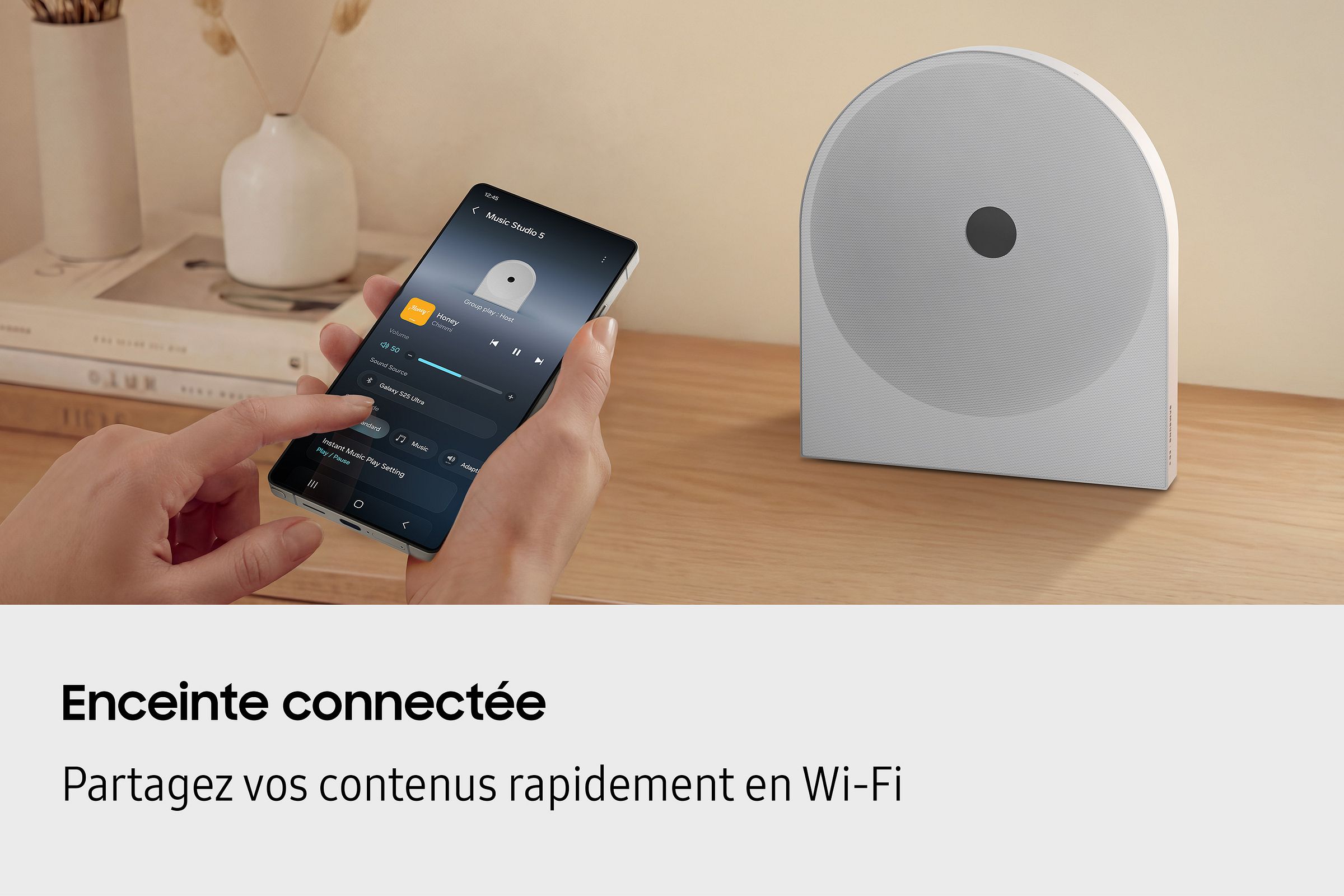 Enceinte Connectée Intelligente SAMSUNG  - HW-LS51H