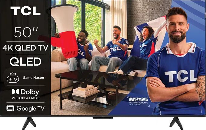 TV QLED 4K 108 cm TCL  - 50P7L