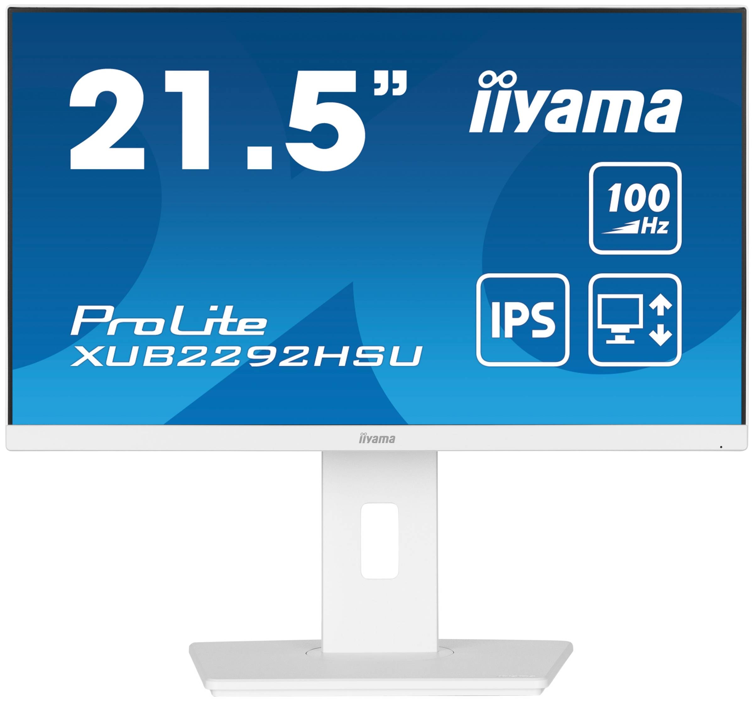 IIYAMA Ecran 21.5 pouces Full HD   XUB2292HSU-W6