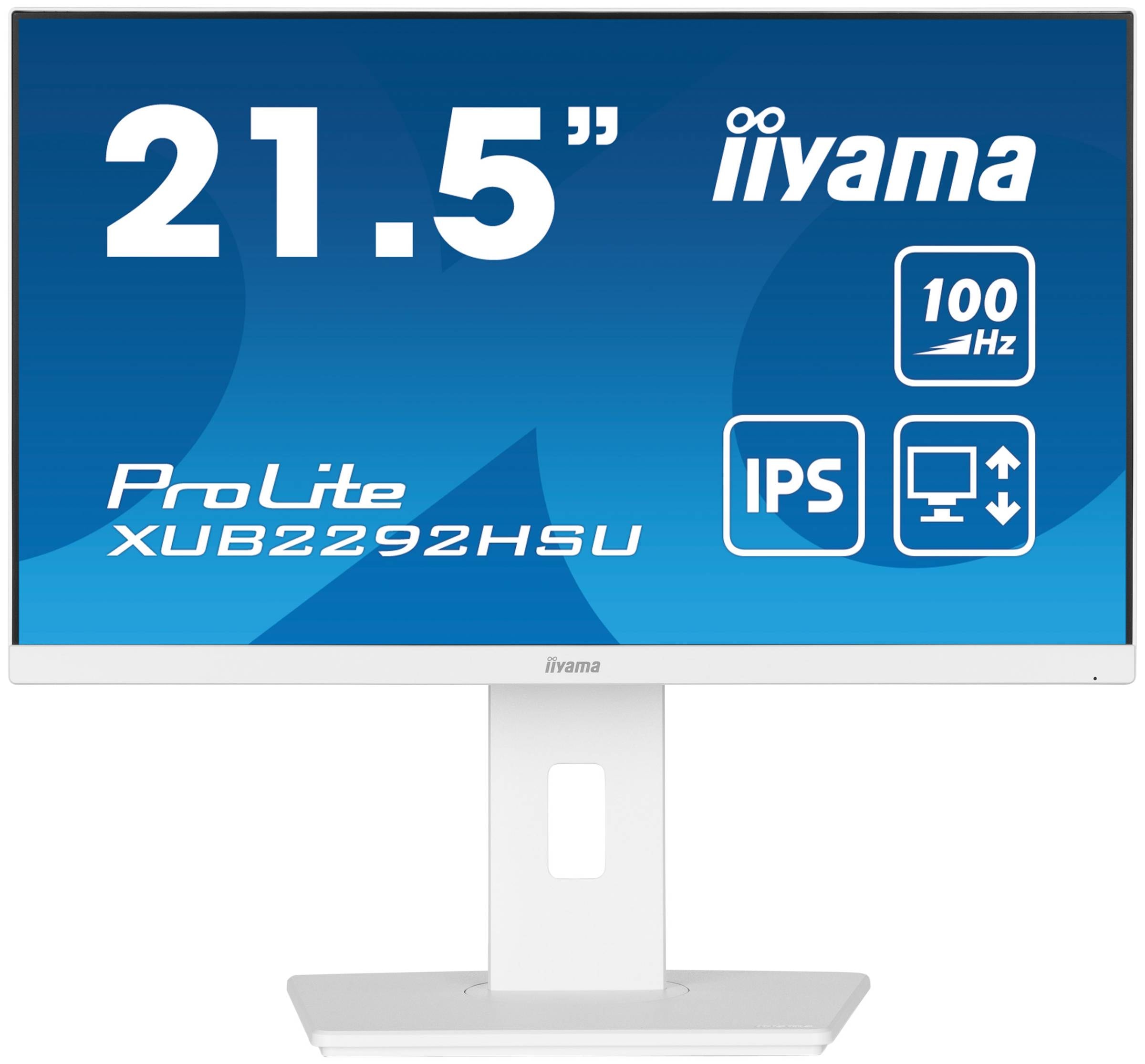Ecran 21.5 pouces Full HD IIYAMA  XUB2292HSU-W6