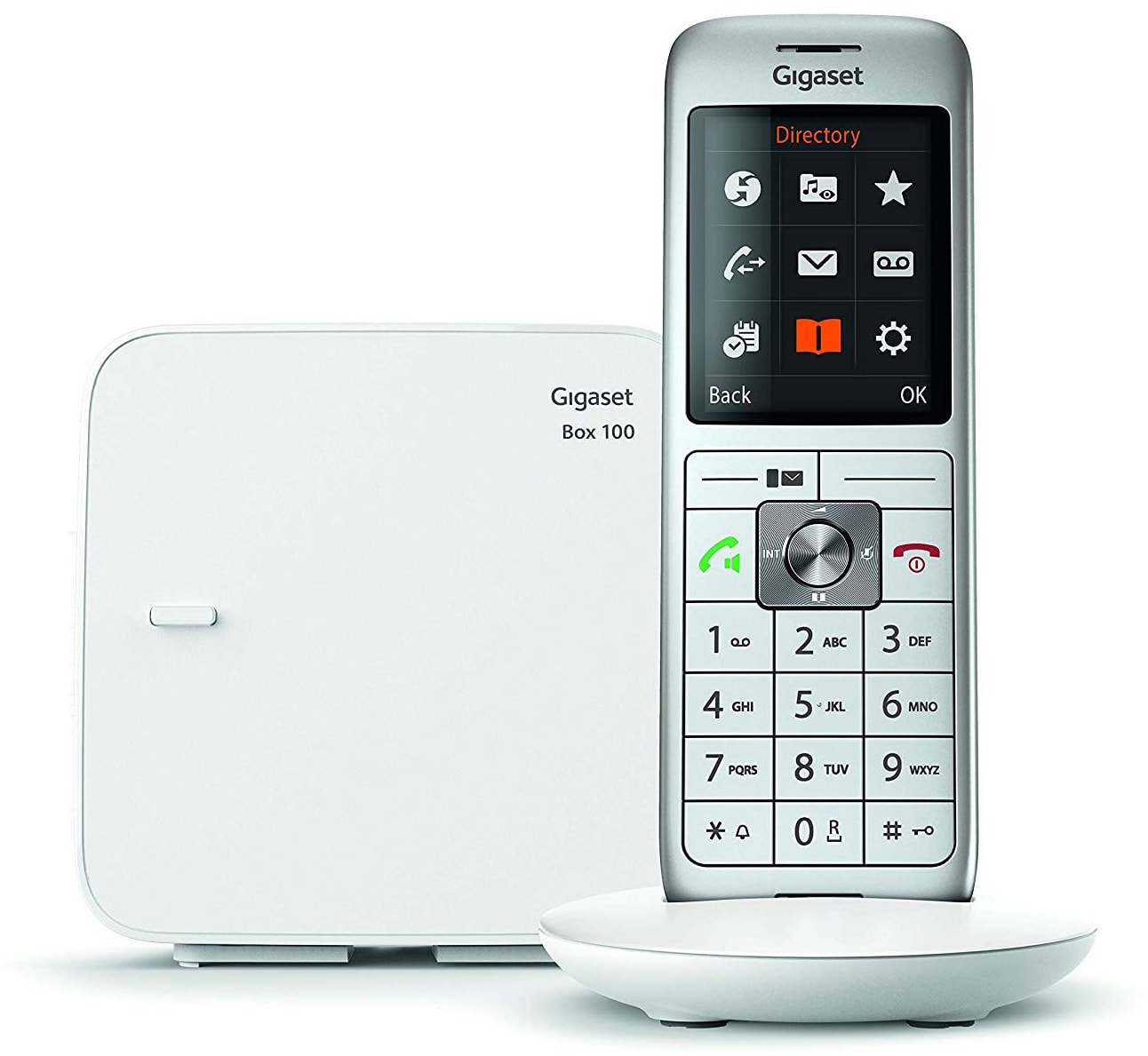 Téléphone sans fil GIGASET Solo Blanc GIGACL660BLANC