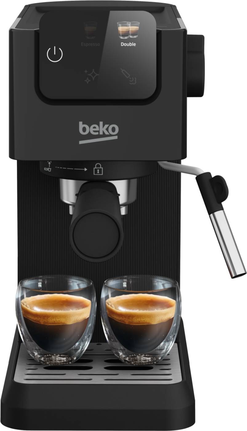 Expresso BEKO manuelle avec écran tactile Noir - CEP5302B Expresso BEKO manuelle avec écran tactile Noir - CEP5302B