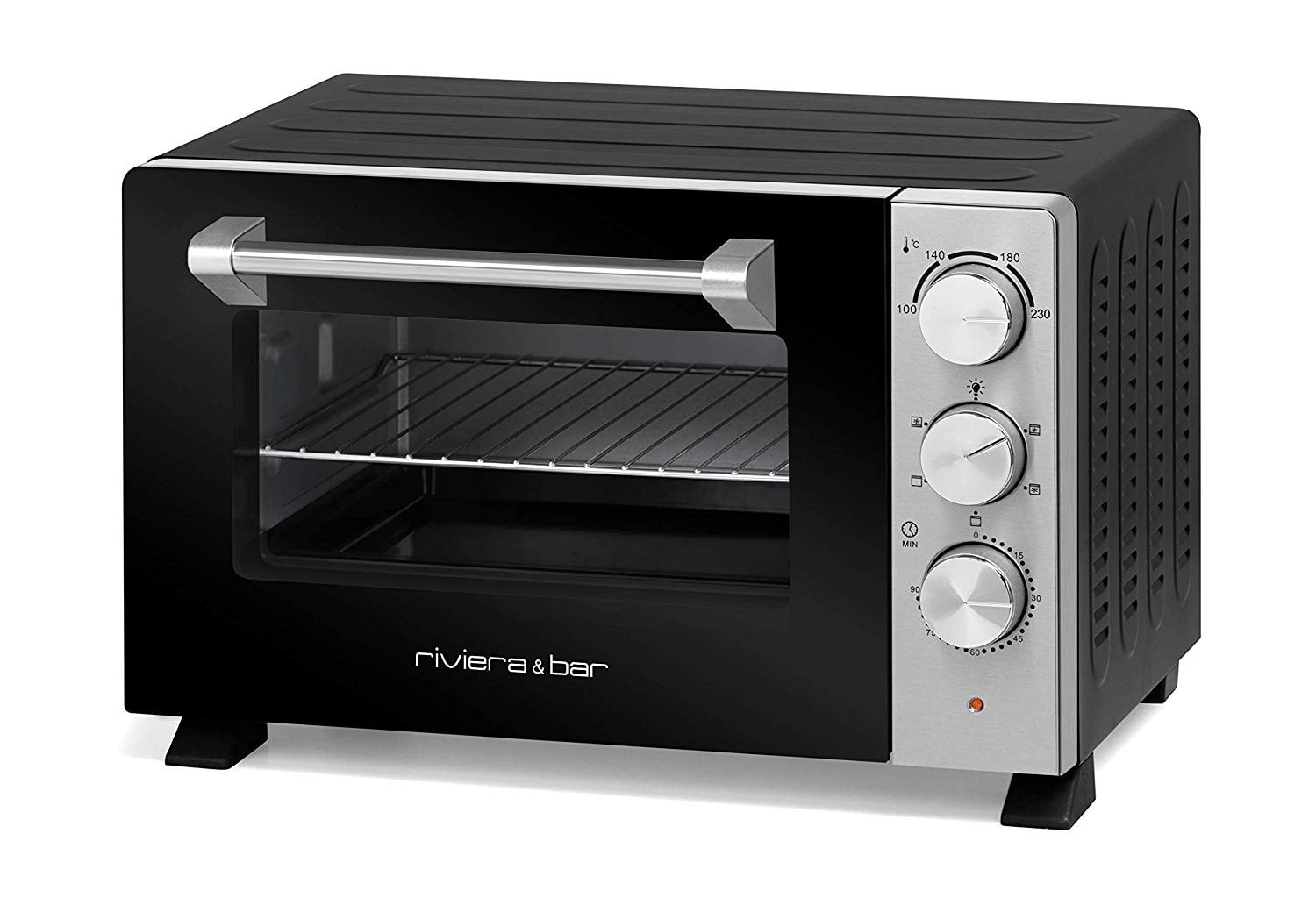 Mini four RIVIERA & BAR 21 L Multifonction Noir et inox QFR210