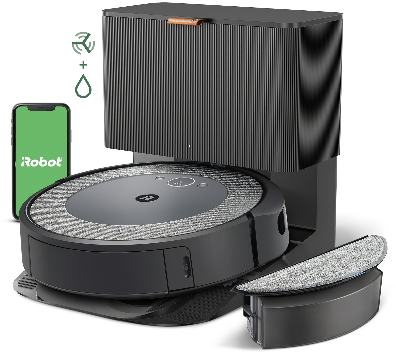 IROBOT Aspirateur robot Roomba Combo i5+ - I557840