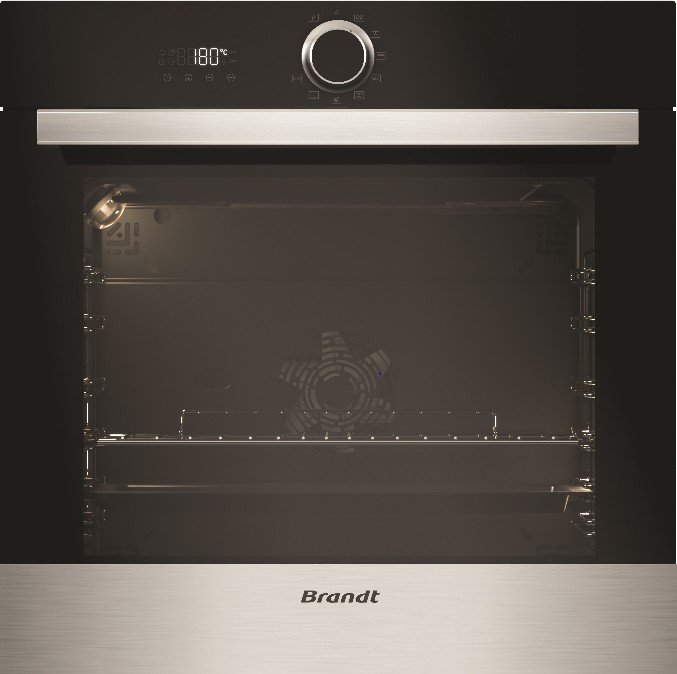 Four encastrable pyrolyse BRANDT QuattroPulse Smart Assist 68L Inox BXP5531X