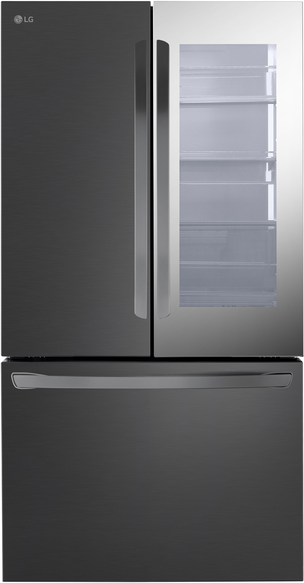 Réfrigérateur américain LG Instaview Multi Air Flow 750L noir GMZ765SBHJ