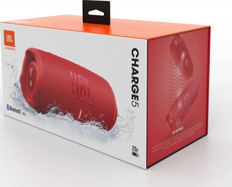 Enceinte bluetooth JBL Charge 5 rouge - JBLCHARGE5RED