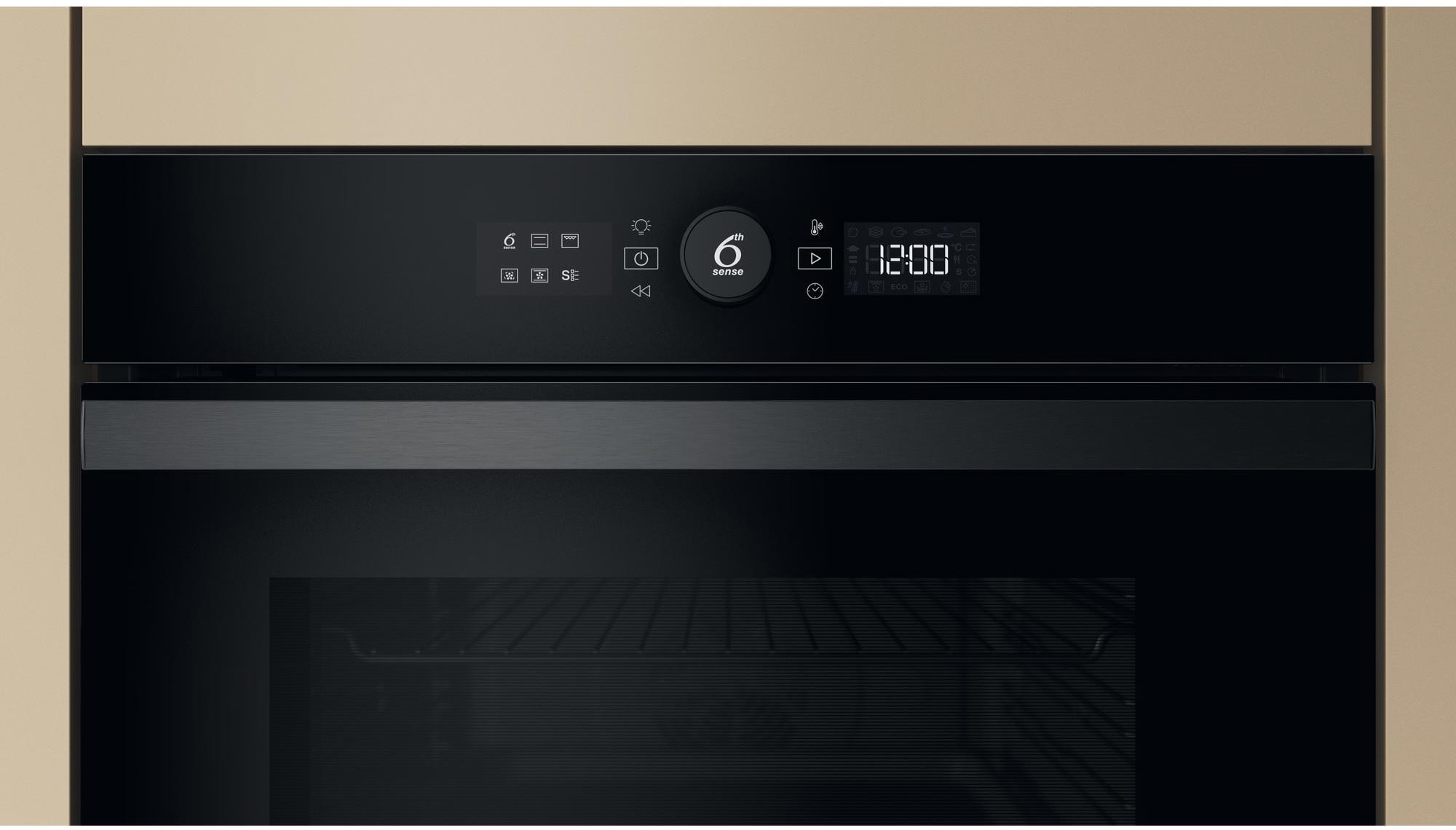 Four encastrable pyrolyse WHIRLPOOL Chaleur tournante ou pulsée, 73L, Noir - WOI4S8PM0SBAF Four encastrable pyrolyse WHIRLPOOL Chaleur tournante ou pulsée, 73L, Noir - WOI4S8PM0SBAF