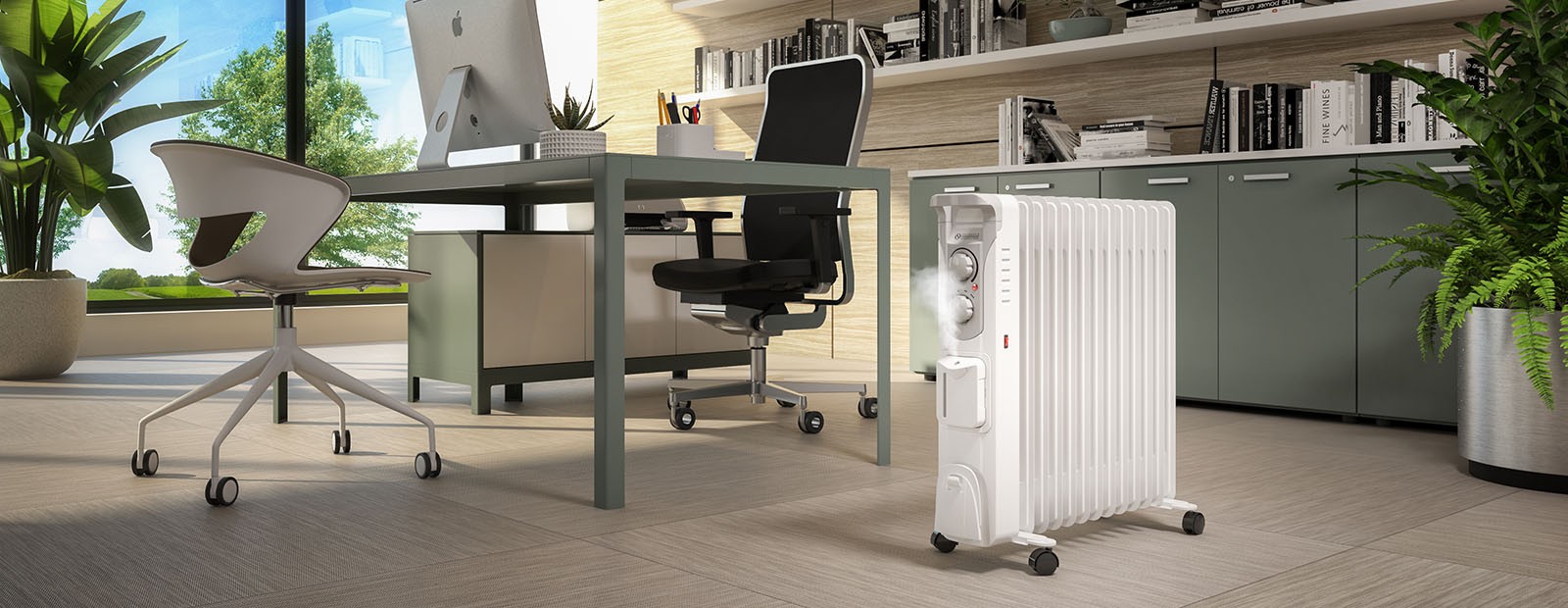 Radiateur bain d'huile OLIMPIA SPLENDID 2000W 60m³ - CALDORADHUMI9