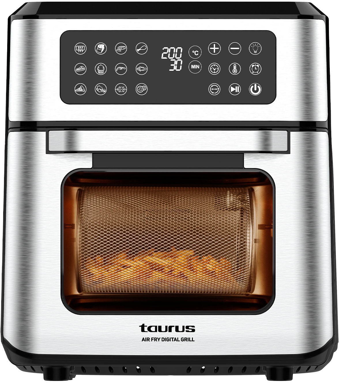 Friteuse à air chaud TAURUS Digital Grill 12L 1800W 12 programmes - DIGITALGRILL
