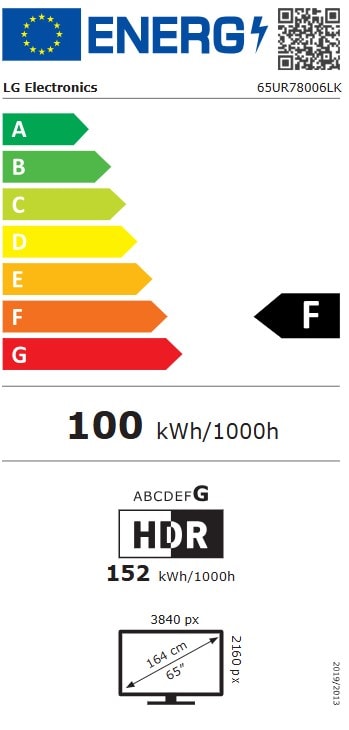TV LED 4K 164 cm LG - 65UR7800 TV LED 4K 164 cm LG - 65UR7800