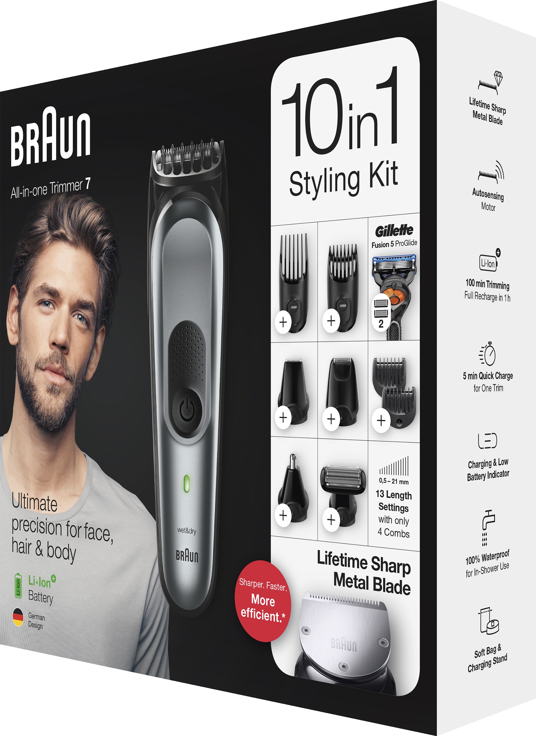 Tondeuse à barbe BRAUN  - MGK7221