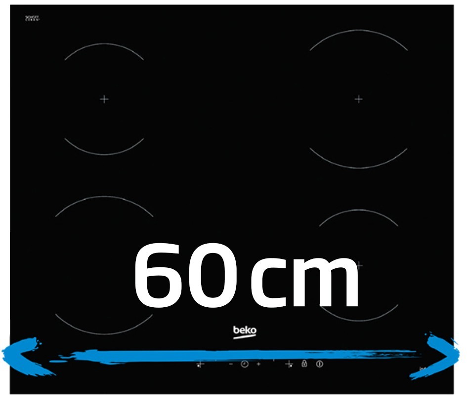 Plaque induction BEKO 8 Foyers 60 cm FlexinFull+ Verre Noir - HII68811NT Plaque induction BEKO 8 Foyers 60 cm FlexinFull+ Verre Noir - HII68811NT