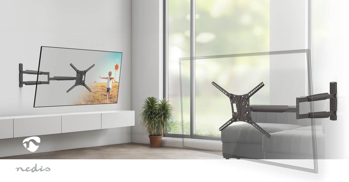 Support mural NEDIS  - TVWM1790BK