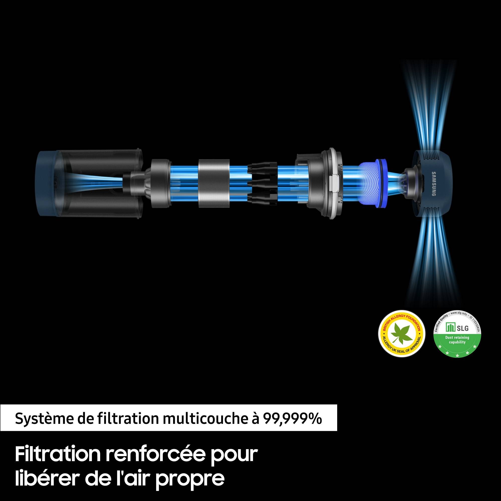 Aspirateur balai SAMSUNG Bespoke Jet Pet Animaux + Clean Station intégrée - BESPOKEJETONEPET Aspirateur balai SAMSUNG Bespoke Jet Pet Animaux + Clean Station intégrée - BESPOKEJETONEPET
