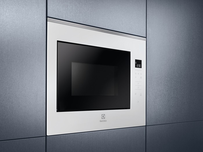Micro ondes Encastrable ELECTROLUX Série 800 TouchOpen 900W 26L Blanc - KMFE264TEW