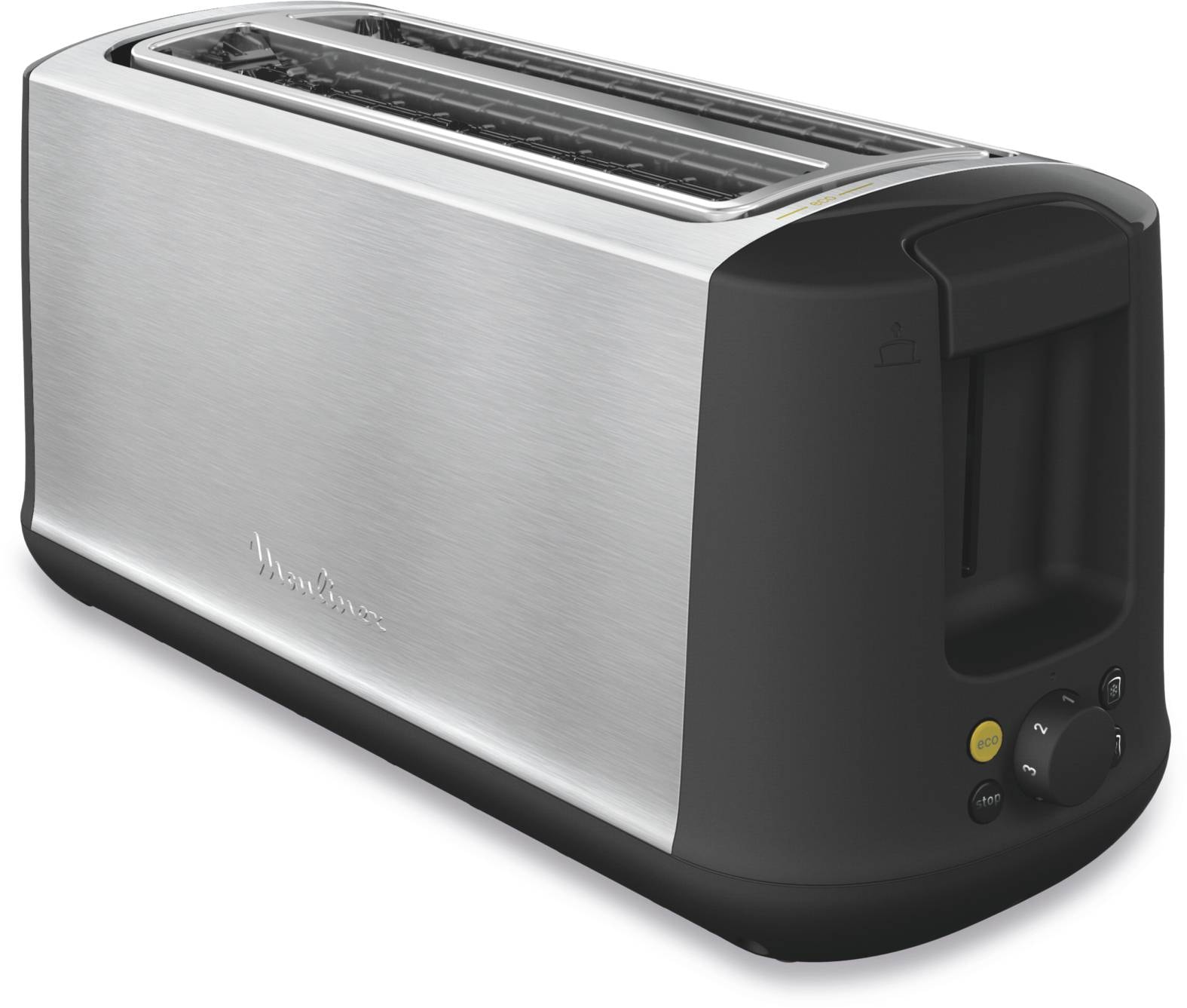 Grille pain MOULINEX 2 fentes 1700W Inox LS342D10