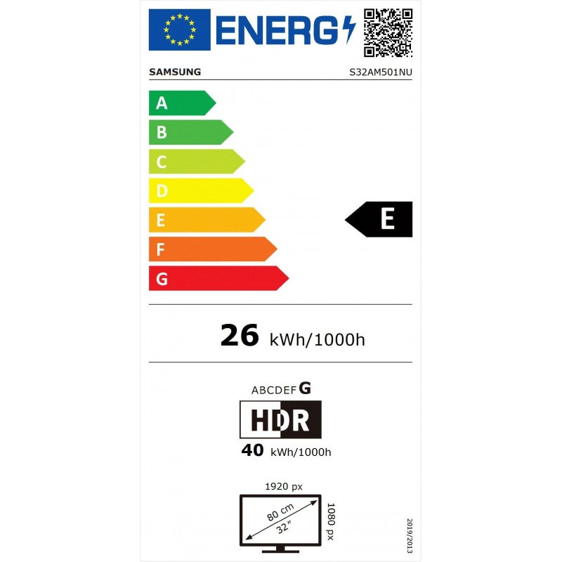 SAMSUNG Ecran 32 pouces Full HD Smart Monitor M5 8ms Blanc - S32AM501NU