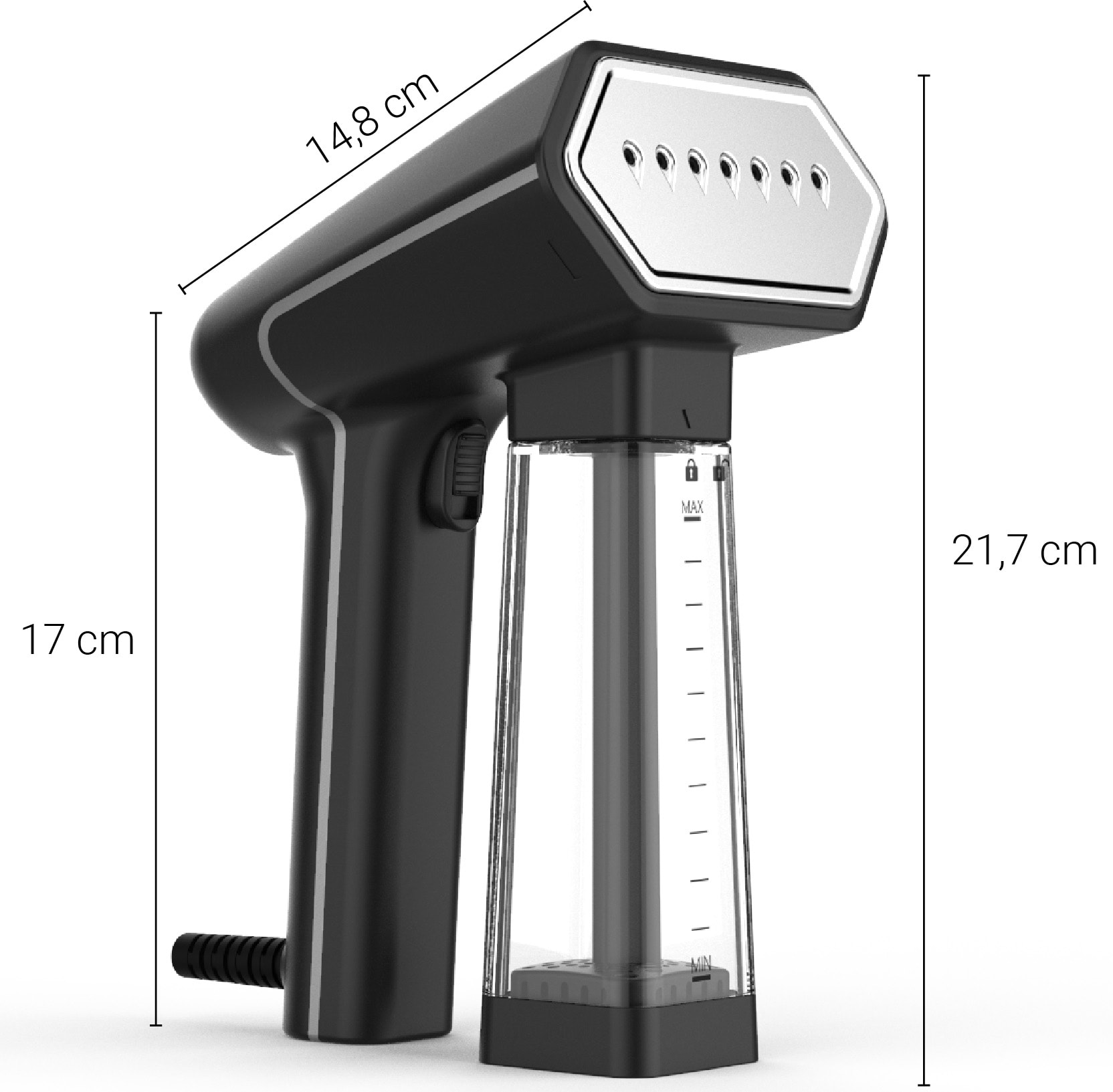 Défroisseur vapeur STEAMONE , 1800W, Noir - SN200B