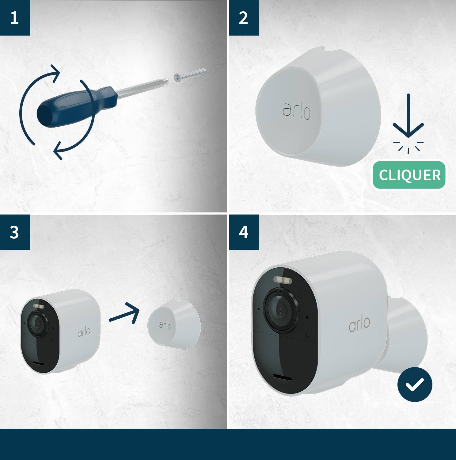 Caméra de surveillance ARLO - VMS5340-200EUS Caméra de surveillance ARLO - VMS5340-200EUS