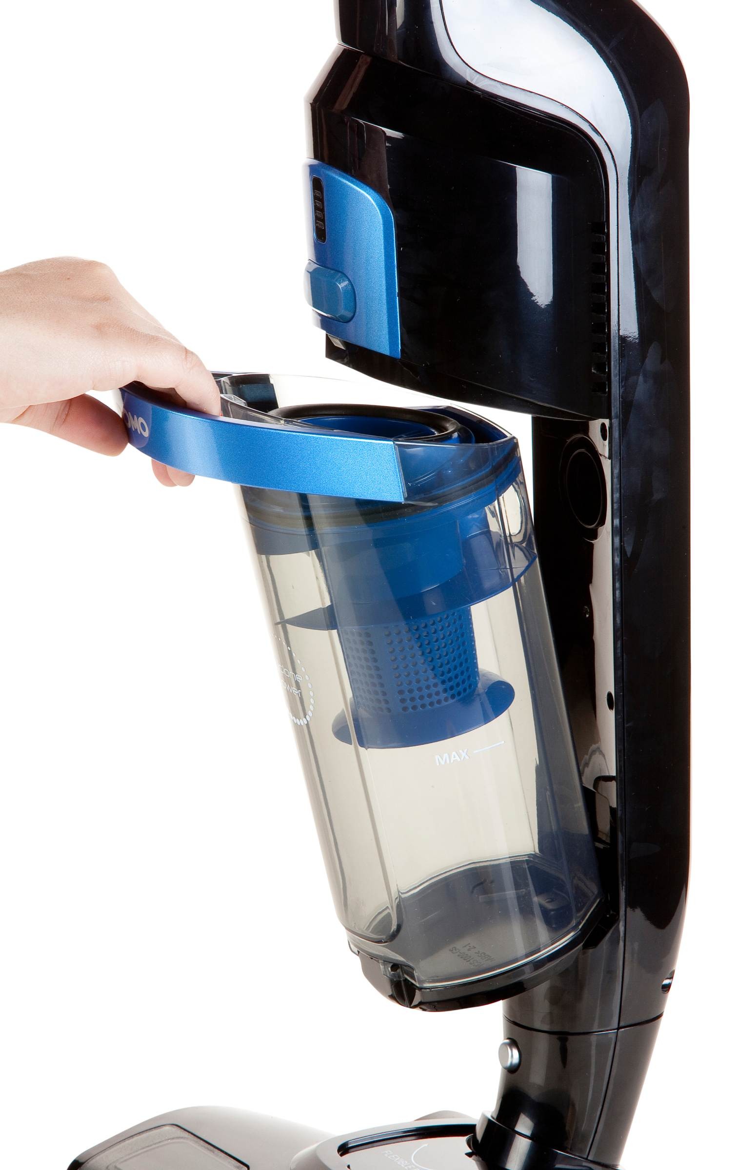 Aspirateur balai DOMO Cyclonique Bleu - DO221SV