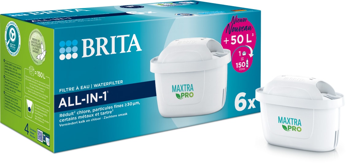 Pack de cartouches filtrantes BRITA FRANCE 6 filtres 6 mois 1050417