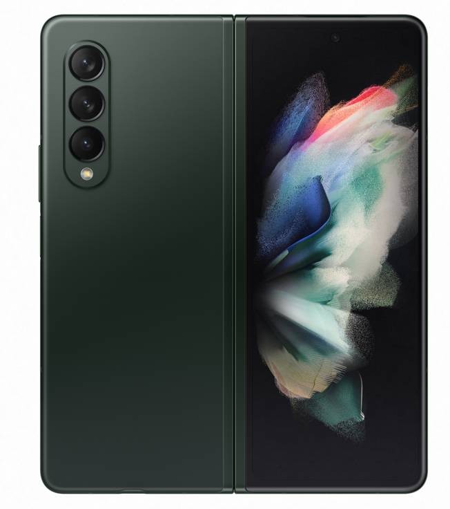 Smartphone SAMSUNG Galaxy Z Fold3 256GB Vert - GALAXY-ZFOLD3-256-GR Smartphone SAMSUNG Galaxy Z Fold3 256GB Vert - GALAXY-ZFOLD3-256-GR