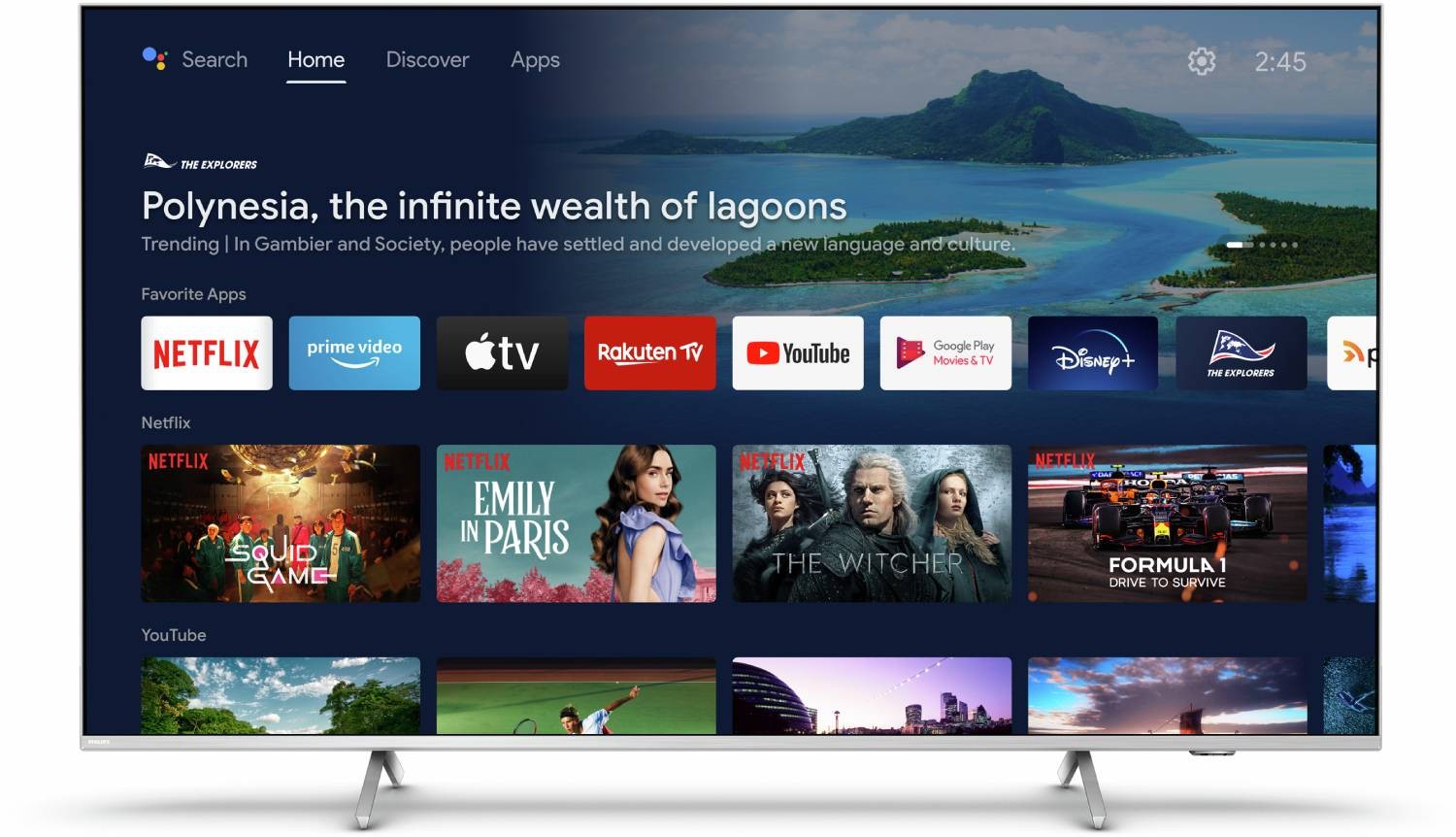 PHILIPS TV LED 4K 108 cm TV LED 43PUS8507/12 4K 108 cm