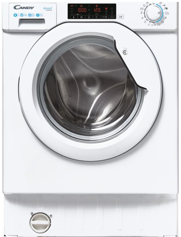 Lave linge encastrable CANDY 16 programmes 1400 trs/mn 48dB 8kg - CBW48TWME-S