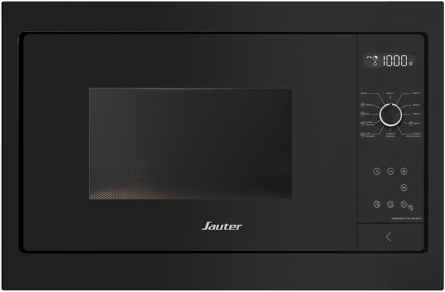 SAUTER Micro ondes Encastrable 900W 26L Noir  - SMS7121B