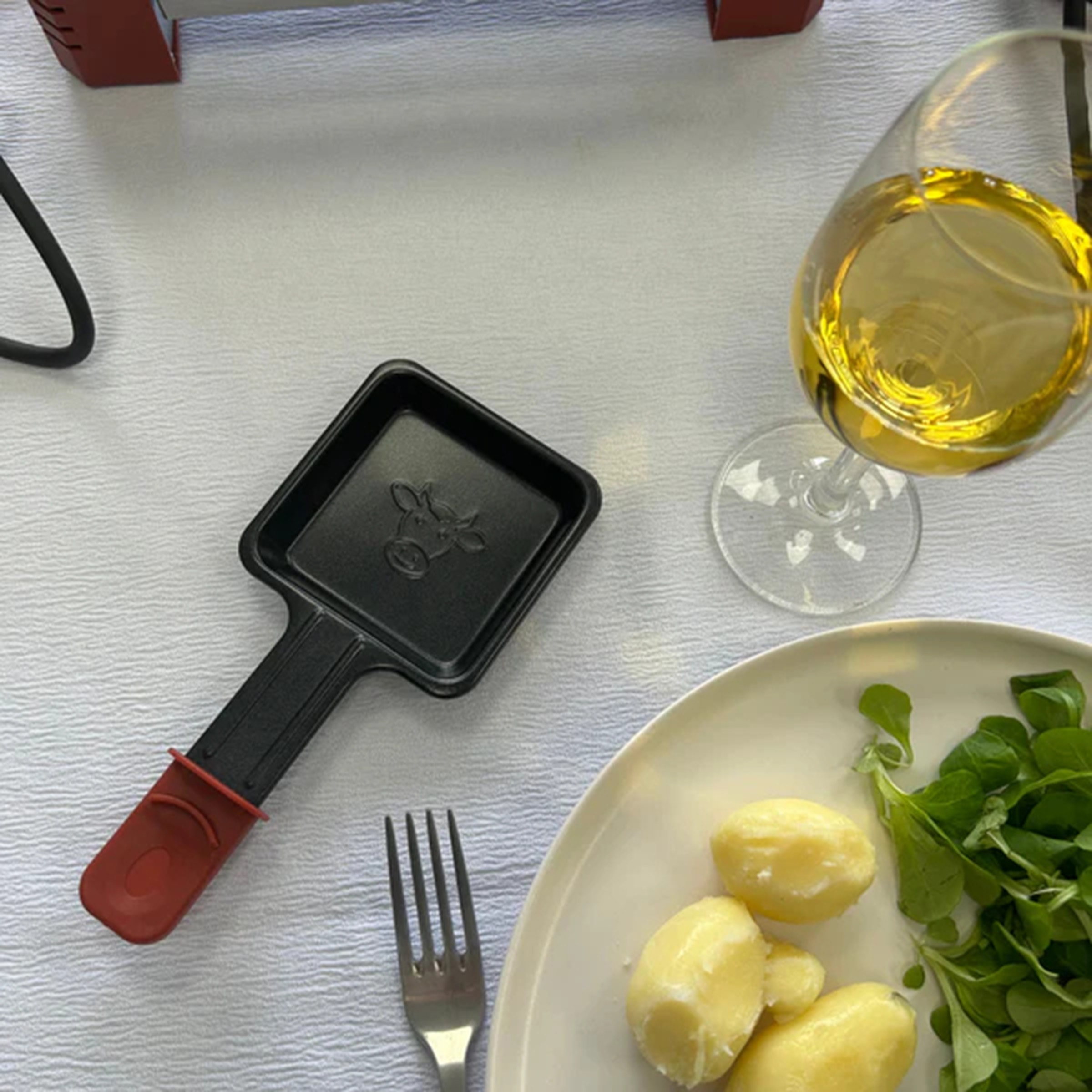 Raclette Multifonction LITTLE BALANCE 2 personnes 320W Rouge - 8950