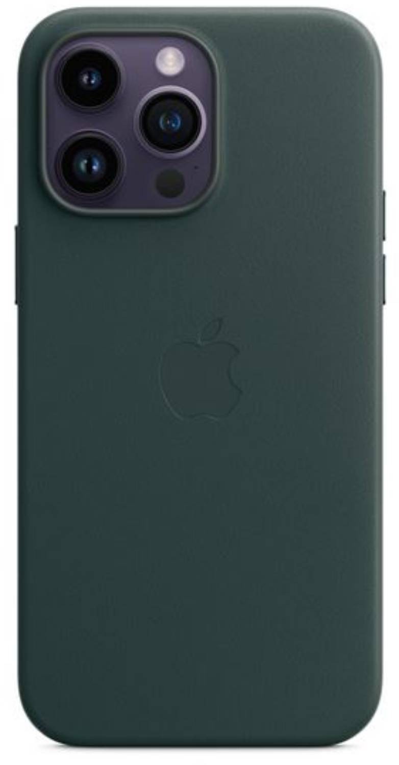 APPLE Coque iPhone 14 Pro max cuir vert  MPPN3ZM/A