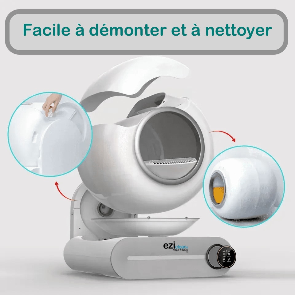 Litière connectée EZICLEAN - CATBOTK8I Litière connectée EZICLEAN - CATBOTK8I