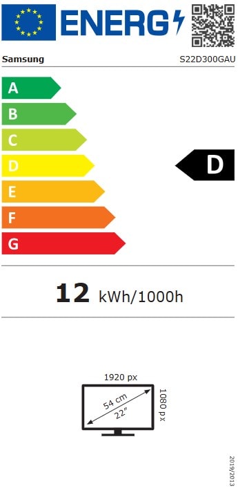 Ecran 22 pouces Full HD SAMSUNG  - LS22D300GAUXEN