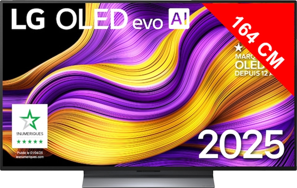 TV OLED 4K 121 cm LG 48" 4K 120Hz Noir OLED48G56LS