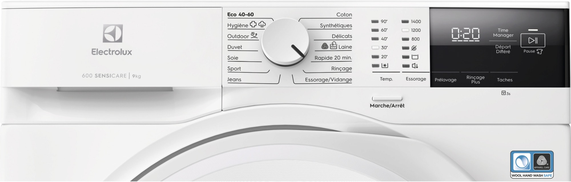 Lave linge Frontal ELECTROLUX - EW6FI4109RA Lave linge Frontal ELECTROLUX - EW6FI4109RA
