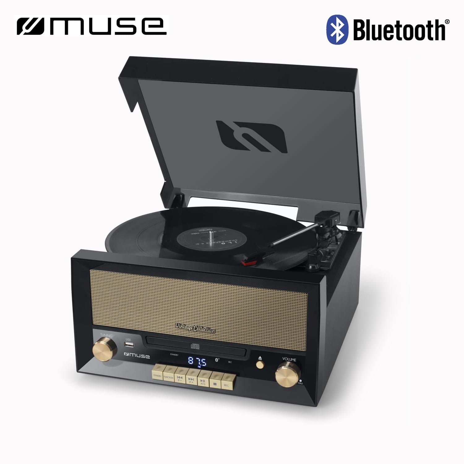 MUSE Platine vinyle USB  - MT110B